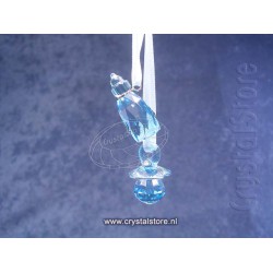 Pacifier and Baby Bottle - Aquamarine
