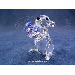 Rabbit with Forget-me-not