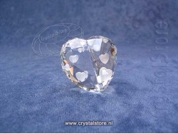 Love Heart Crystal Silver Shade 