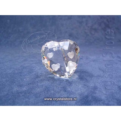 Love Heart Crystal Silver Shade 