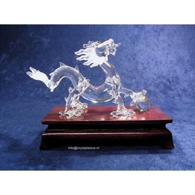 Dragon with Wooden Stand