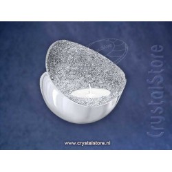 Minera Tea Light Holder Silver Tone
