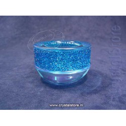 Shimmer Tea Light Capri Blue