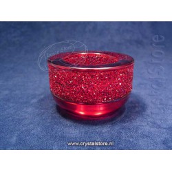 Shimmer Tea Light Red
