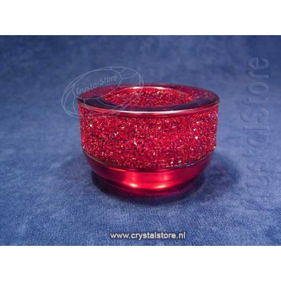 Shimmer Tea Light Red