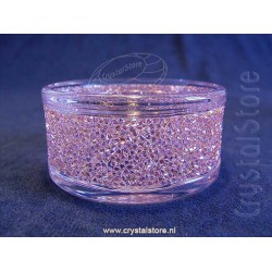 Shimmer Tea Light Holder Pink