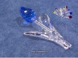 Tulp blauw met 9 kleine tulpjes 