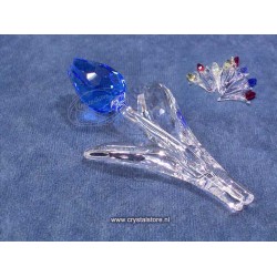 Tulp blauw met 9 kleine tulpjes 