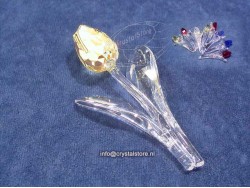 Tulp geel met 9 kleine tulpjes 