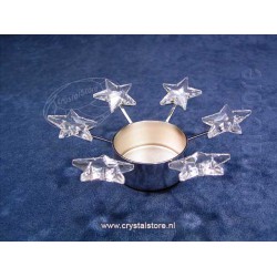Tea light Stars – Rhodium