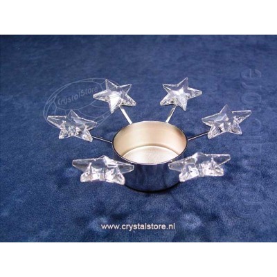 Tea light Stars – Rhodium