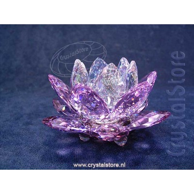 Candleholder Waterlily Violet