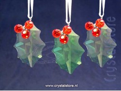 Hulstblaadjes Ornament Set