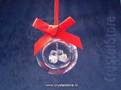 Swarovski Kristal 2016 5222558 Baby s first Christmas Ornament 2016