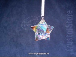 Ster Ornament Aurora Borealis - Klein