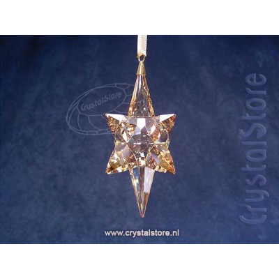 Star Ornament Gold Tone Large