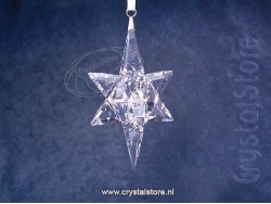 Ornament Star Clear Large