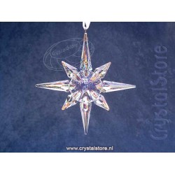Star Ornament, Crystal - Aurora Borealis
