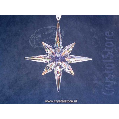 Star Ornament, Crystal - Aurora Borealis