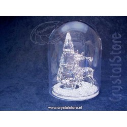 Bell Jar Pine Tree and Stag