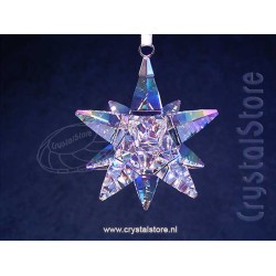Christmas Ornament 3D Star Shimmer Medium