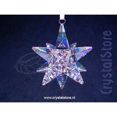 Christmas Ornament 3D Star Shimmer Medium