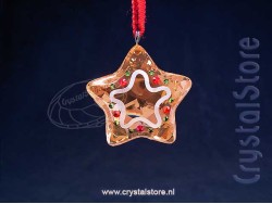 Holiday Cheers Gingerbread Star Ornament