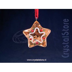 Holiday Cheers Gingerbread Star Ornament
