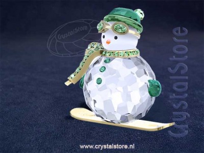 Swarovski Kristal - Holiday Cheers Dulcis Sneeuwpop Groen