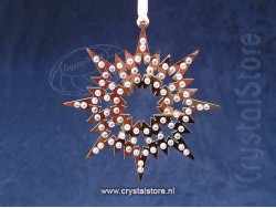 Crystal Pixel Star Ornament 