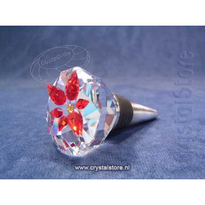  Poinsettia Bottle Stopper