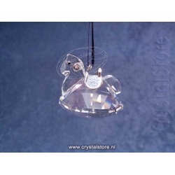 Hobbelpaard  ornament Rhodium
