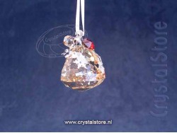 Christmas Ornament - Bell Crystal Golden Shadow (no box)