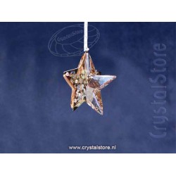 Christmas Ornament Star Golden Shadow
