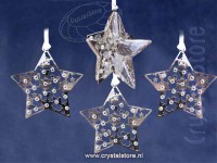 Kerstster Set Star Crystal Moonlight 