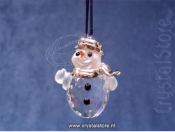 Snowman Silver Trim 
