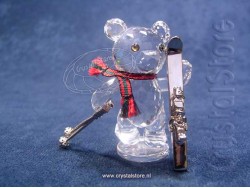 Kris bear with Skis