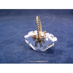 Flower Basket - Gold