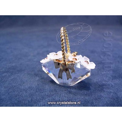 Flower Basket - Gold
