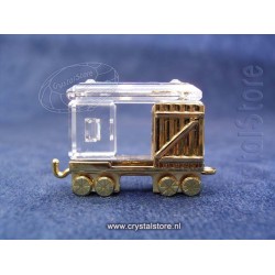 Train Freight Car - Gold