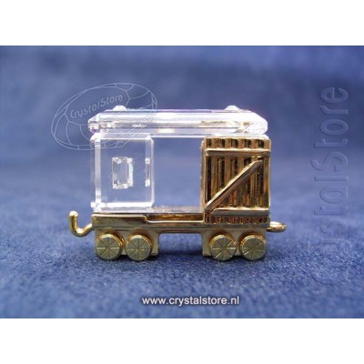 Train Freight Car - Gold
