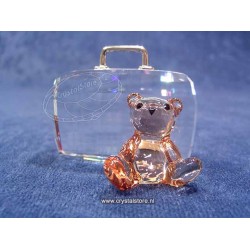 Cardholder Teddy Bear with Suitcase