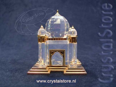 Swarovski Crystal - Mosque - Gold