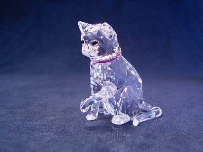 Swarovski Crystal - Cat Mother (no box)