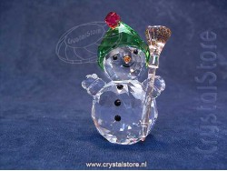 Snowman with Broomstick