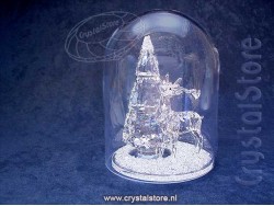 Bell Jar Pine Tree and Stag