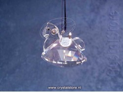 Hobbelpaard  ornament Rhodium