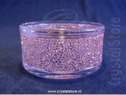 Shimmer Tea Light Holder Pink Shimmer Tea Light Holder Pink