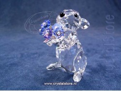 Rabbit with Forget-me-not