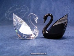 Swan Crystal and Jet